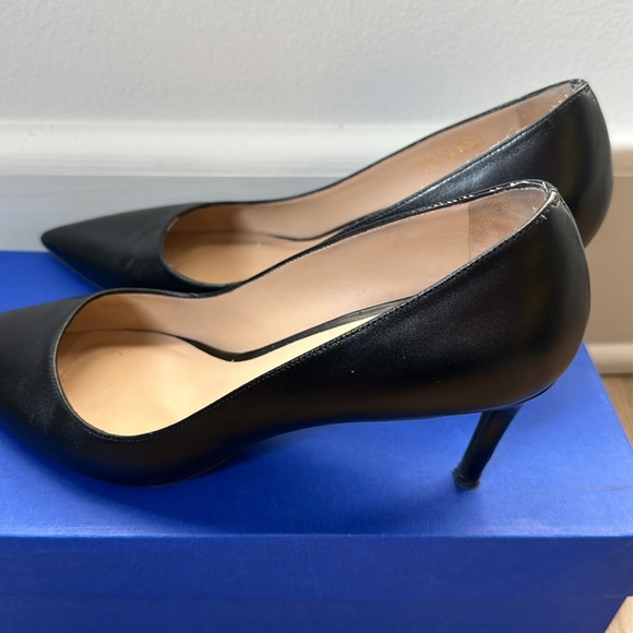 Stuart Weitzman Linsi 75 Pump Black 8.5 - Picture 3 of 7